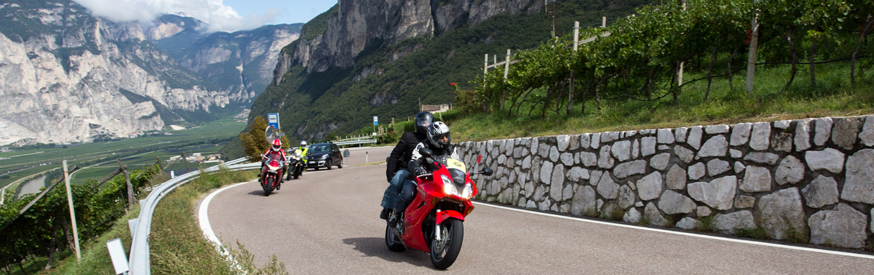 Meet the team, Jery on his Honda VFR800 doing what he does best, leading a motorcycle tour in Italy